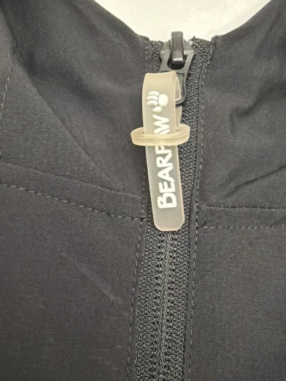 Bearpaw Outdoors Black Lightweight Zip-Up Hooded Jacket Size S - Picture 8 of 14